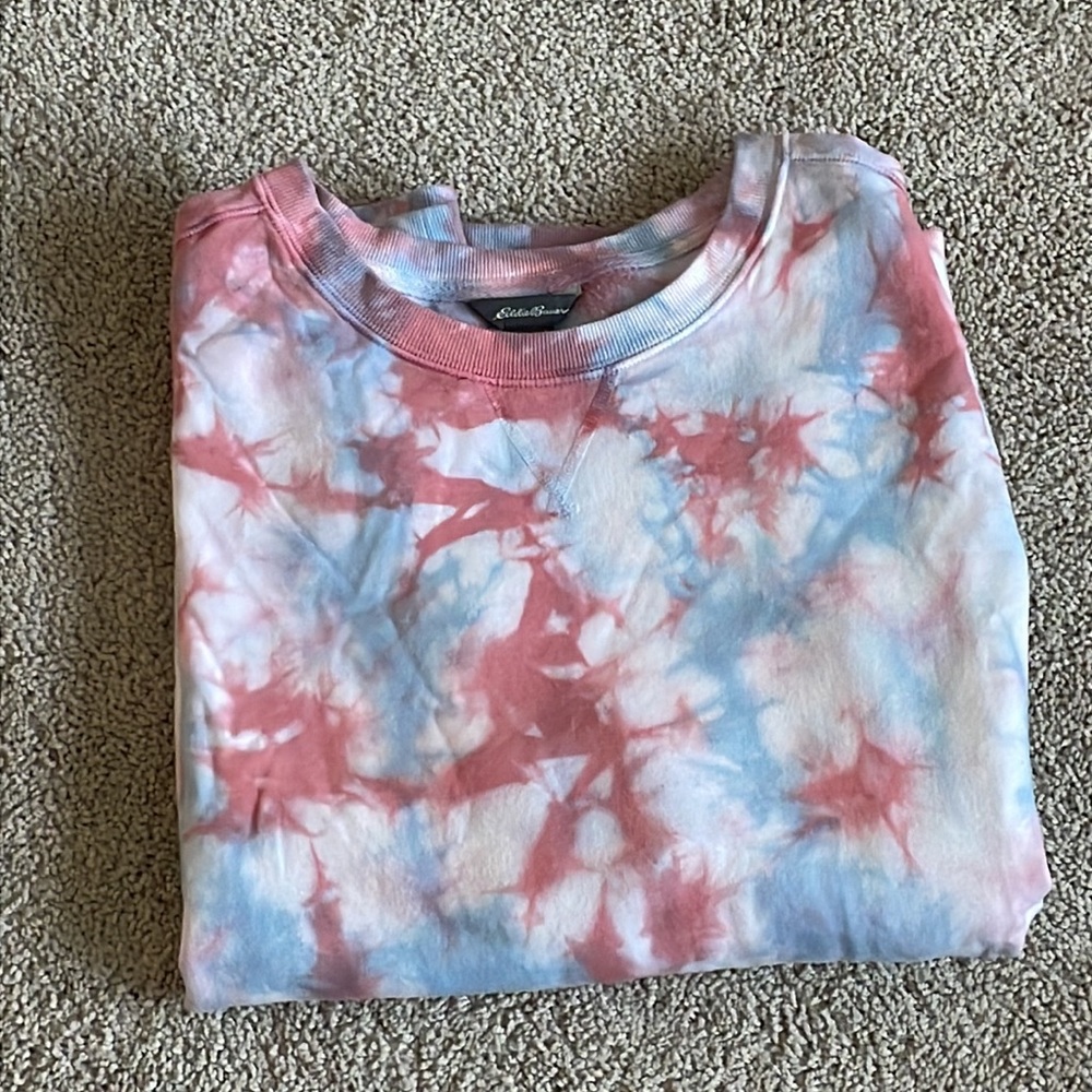 Eddie Bauer tie dye sweatshirt